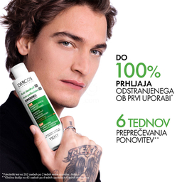 Vichy Dercos DS 2v1, dermokozmetični šampon in balzam proti prhljaju (200 ml)