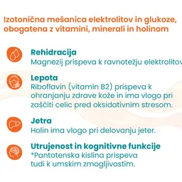 Elotrans reload, izotonična mešanica elektrolitov in glukoze - okus pomaranča - vrečke (15 x 7,57 g)