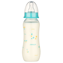 Baby-Nova PP, dekorirana steklenička - pretok M (240 ml)