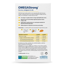 OmegaStrong Ars Pharmae, mehke pastile (30 pastil)