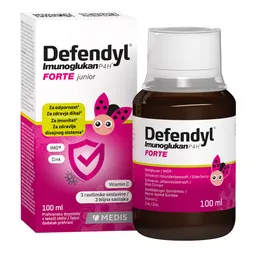 Defendyl-Imunoglukan P4H Forte junior, tekočina (100 ml)