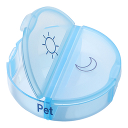 Mediblink Oval M018, tedenska posodica za tablete - 2x/dan (1 kos)