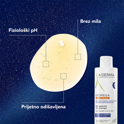 A-Derma Exomega Control, pomirjojoča kopel proti praskanju - plastenka (200 ml)