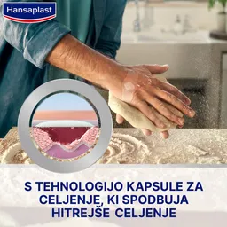 Hansaplast, zaščitni hidrokoloidni obliži - druga koža (6 obližev)