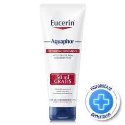 Eucerin Aquaphor, mazilo za suho in razpokano kožo (220 ml)