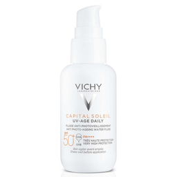 Vichy Capital Soleil, UV-AGE neobarvan dnevni fluid za obraz - ZF50+ (40 ml)
