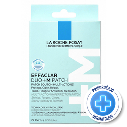 LRP Effaclar Duo+M, večnamenski obliži proti nepravilnostim (22 obližev)
