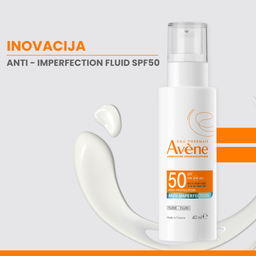 Avene Sun Anti-Perfection, fluid za zaščito obraza pred soncem - ZF50 (40 ml)