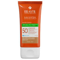 Rilastil Sun System Water Touch Matt, obarvana krema za zaščito pred soncem - ZF50+ (50 ml)