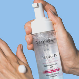 Dermedic Redness, pomirjujoča čistilna pena (170 ml)