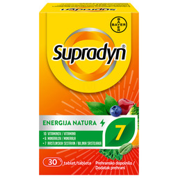 Supradyn Energija Natura, tablete (30 tablet)
