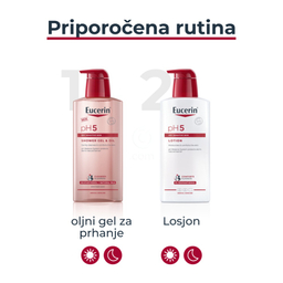 Eucerin pH5, oljni gel za prhanje (400 ml)