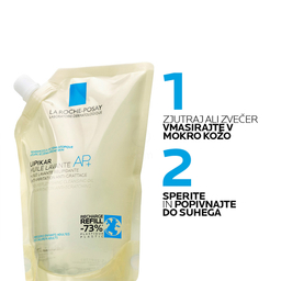 LRP Lipikar, AP+ Huile Lavante in Huile Lavante Refill (2 x 400 ml)