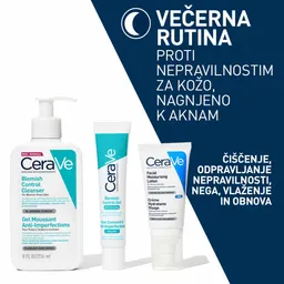 CeraVe, čistilni gel za nego mastne kože nagnjene k nepravilnostim (473 ml)