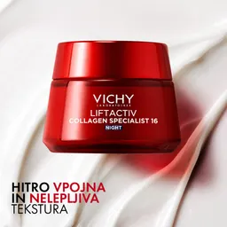 Vichy Liftactiv Collagen Specialist 16, nočna nega za obraz (50 ml)