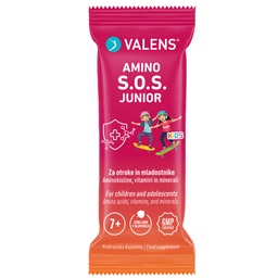 Valens Amino S.O.S. Junior, prašek za pripravo napitka (10 vrečic)