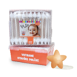 to.to Baby biorazgradljive vatirane palčke