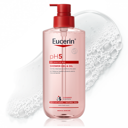 Eucerin pH5, oljni gel za prhanje - plastenka s pumpico (400 ml)