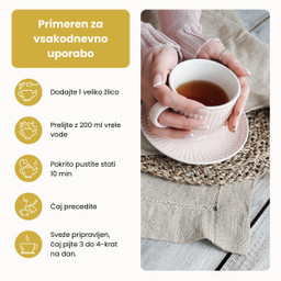 zel navadnega rmana - čaj