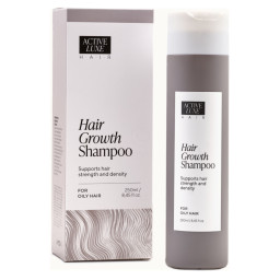 Active Luxe, šampon za aktivno rast las in proti izpadanju za mastno lasišče (250 ml)