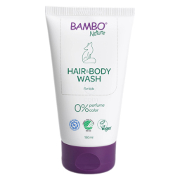 Bambo Nature, otroški gel za umivanje telesa in las (150 ml)