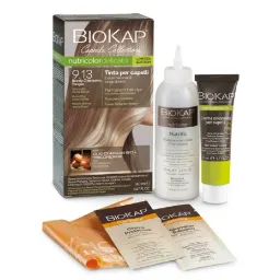 BioKap Nutricolor Delicato 9.13, set za hitro barvanje las - svetlo vanilija blond (1 set)