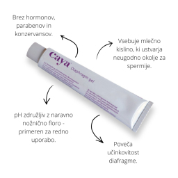 Caya, gel za diafragme - tuba (60 g)
