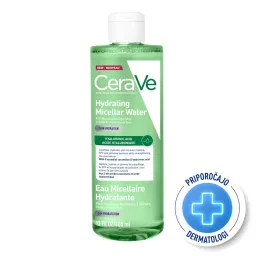CeraVe, vlažilna micelarna voda za normalno do suho kožo (400 ml)