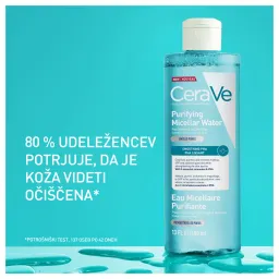 CeraVe, čistilna micelarna voda za normalno do mastno kožo (400 ml)