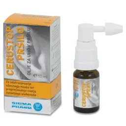Cerustop olje za uho, pršilo (10 ml)
