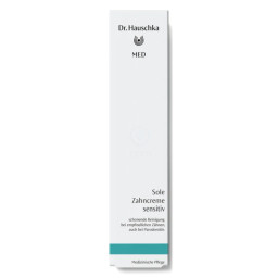 Dr. Hauschka MED Sensitive, zobna pasta s slano vodo za občutljive zobe (75 ml)