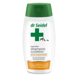 Dr Seidel Jodofor, šampon z balzamom za pse in mačke (220 ml)