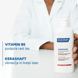 Ducray Anaphase, šampon proti izpadanju las za oslabljene lase (400 ml)