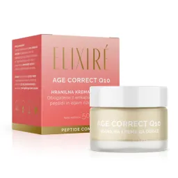 Elixiré Age Correct Q10, hranilna krema za obraz za mladosten videz (50 ml)