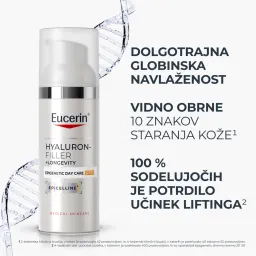 Eucerin Hyaluron-Filler + Longevity Epigenetic, dnevna krema ZF 30 (50 ml)