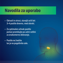 pastile za usta z okusom mentola