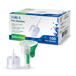 FORA, igla za inzulinska peresa - 32G x 4 mm (105 igel)