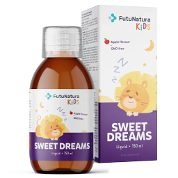 FutuNatura KIDS Sweet Dreams - prehransko dopolnilo za otroke za spanje z izvlečkom melise