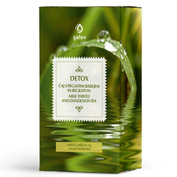 Galex Detox, čaj s pegastim badljem in regratom (80 g)