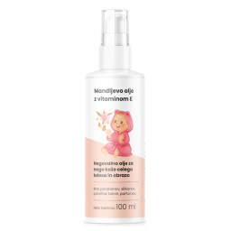 Galex, mandljevo olje z vitaminom E (100 ml)