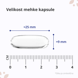 velikost omega 3 kapsul