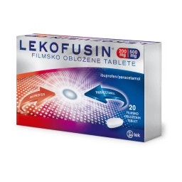 Lekofusin 200 mg/500 mg, filmsko obložene tablete (16 tablet)