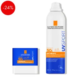 LRP Anthelios UVSPORT, vodoodporna SPF rutina (200 ml + 10 g)