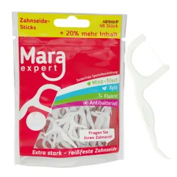 Mara Expert, zobna nitka z zobotrebcem (48 zobnih nitk)