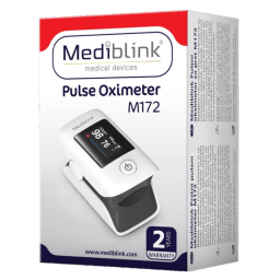 Mediblink M172, prstni pulzni oksimeter za merjenje SpO2 in pulza (1 oksimeter)