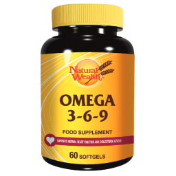 Natural Wealth Omega 3-6-9, kapsule (60 kapsul)