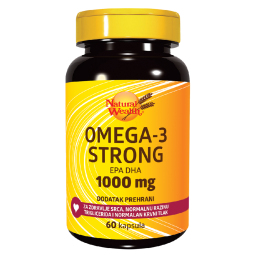 Natural Wealth Omega-3 Strong 1000 mg, kapsule (60 kapsul)