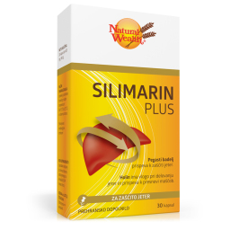 Natural Wealth Silimarin Plus, rastlinske kapsule (30 kapsul)