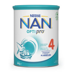 NAN Optipro 4, nadaljevalno mleko za majhne otroke (800 g)