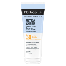 Neutrogena Ultra Sheer, nevidni vlažilni losjon za zaščito pred soncem za telo in obraz - ZF30 (200 ml)